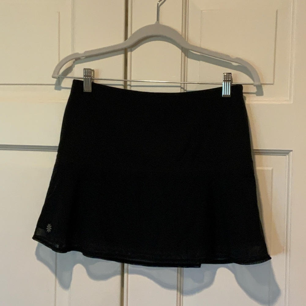 Athleta Black Tennis Skort